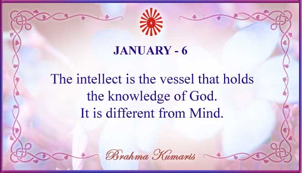 January 6 Thought For The Day January 6