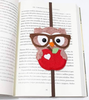 Felt Owl Bookmark - Feltro Facil