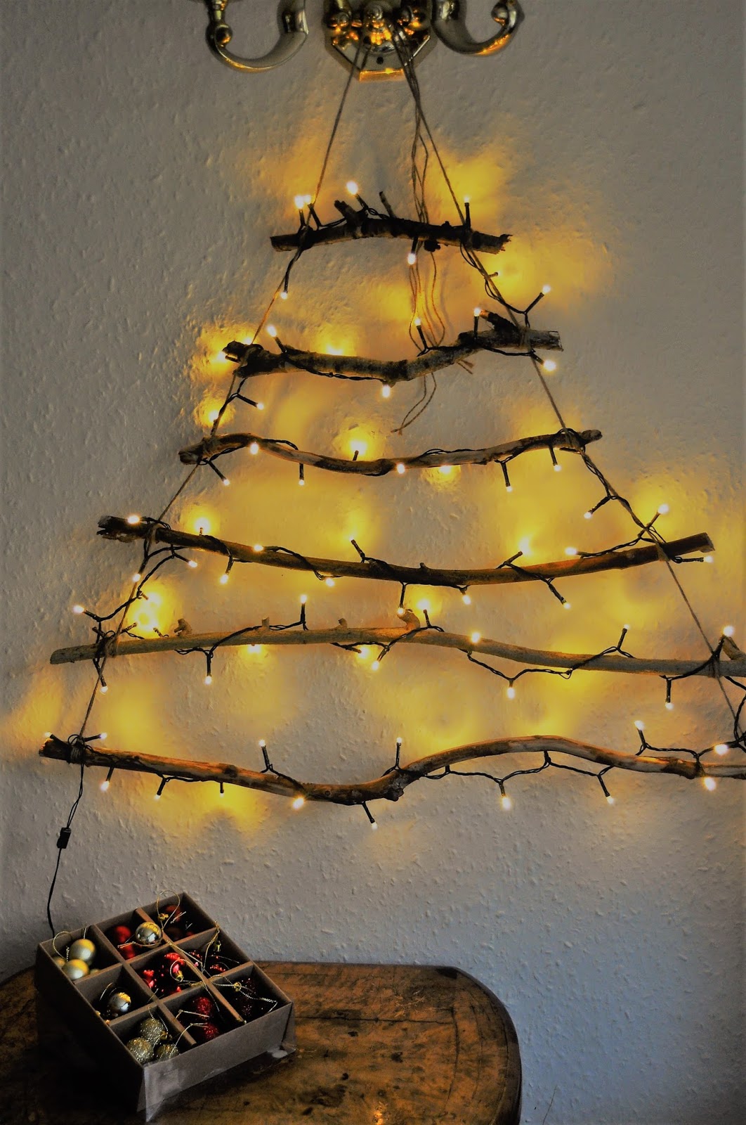 Getting crafty for Christmas - Create a Christmas Tree Wall Hanging, photo by modernbricabrac