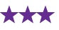3 stars
