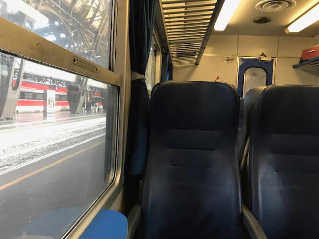 イタリア鉄道の座席
