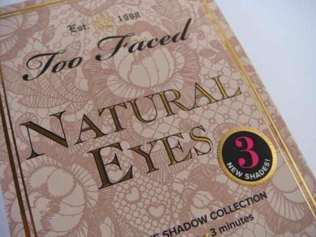 "Natural Eyes Neutral Eye Shadow Collection" de Too Faced