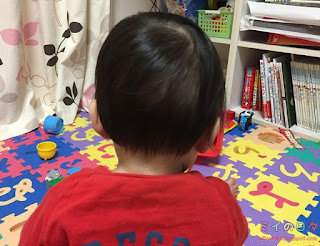 赤ちゃん 髪の毛 推移 13ヶ月 1歳1ヶ月