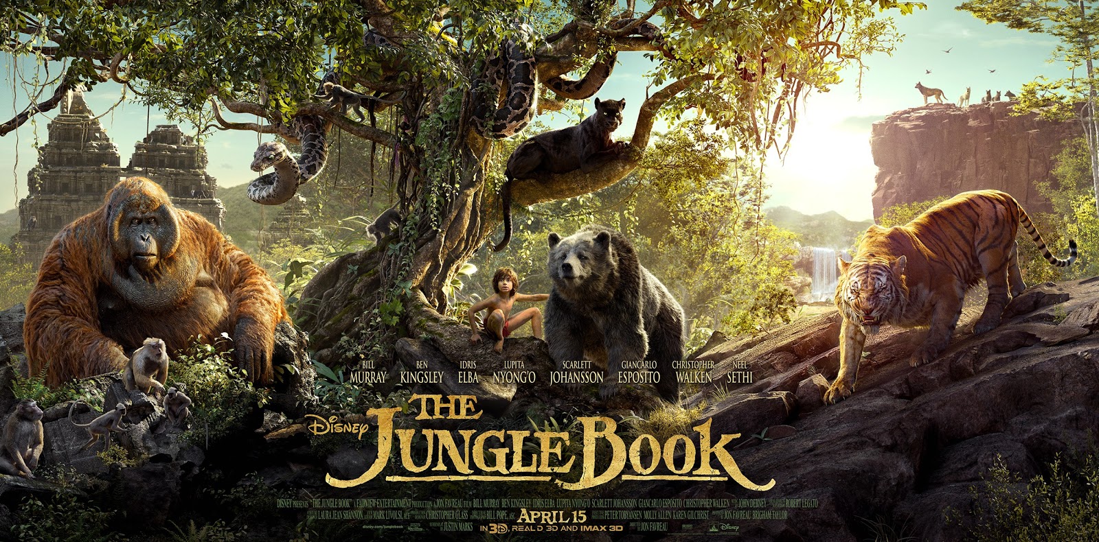 the latest jungle book movie