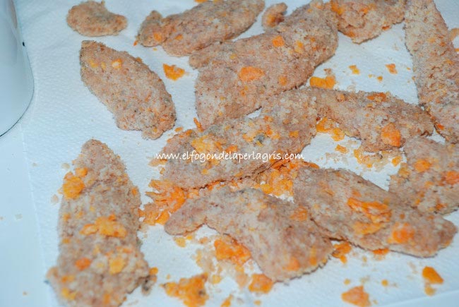 Finger de pollo ya empanados listos para freir Finger de pollo ya empanados listos para freir