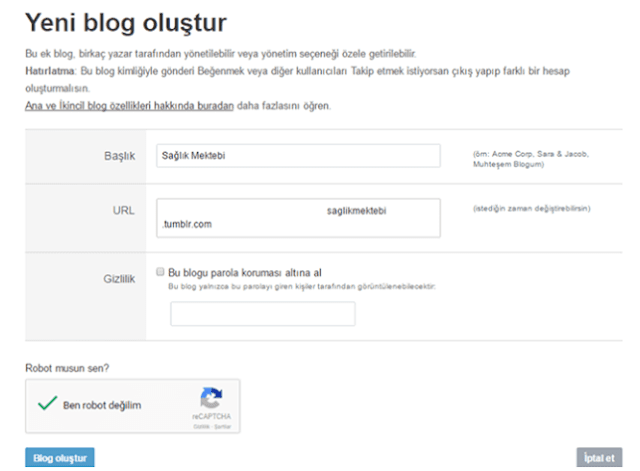 Tumblr Blog Sayfası Oluşturma ve Tema Değiştirme Tumblr Blog Sayfası Oluşturma ve Tema Değiştirme