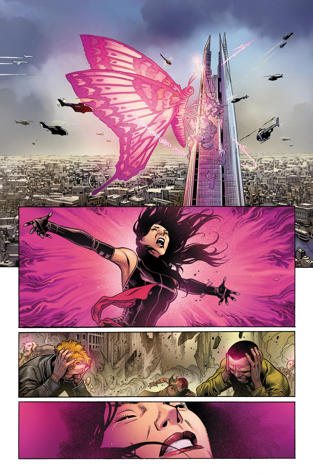 PSYLOCKE | CAPTAIN BRITAIN // like a butterfly: Astonishing X-Men: Game