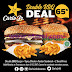 Promo CARLS JR Terbaru Double BBQ Hanya Rp 65.000