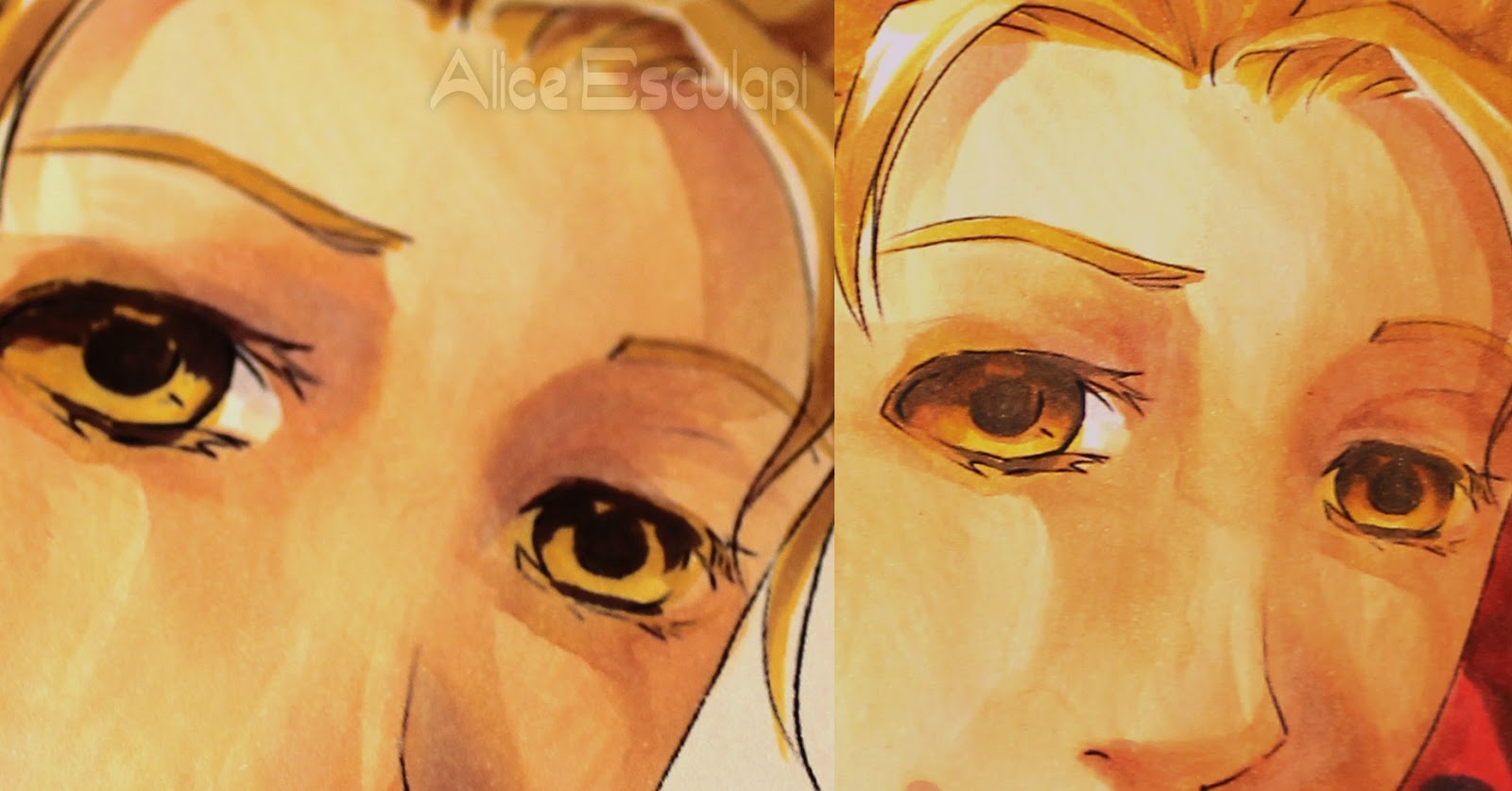 Copic Italia: Tutorial: la bellezza è negli occhi di chi guarda.