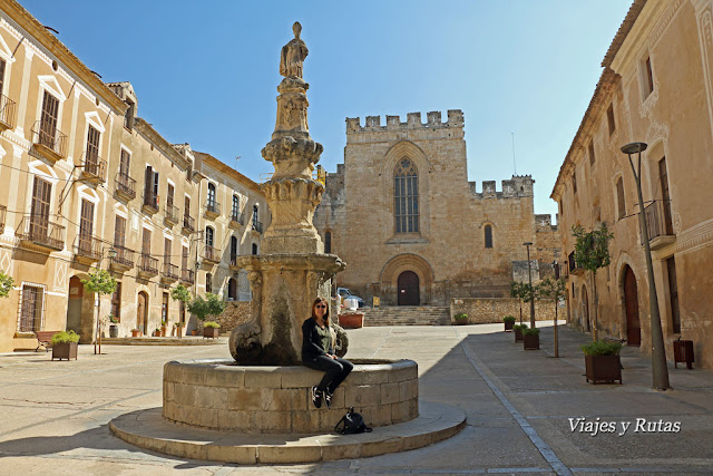 Plaza de Sant Bernat, Santes Creus