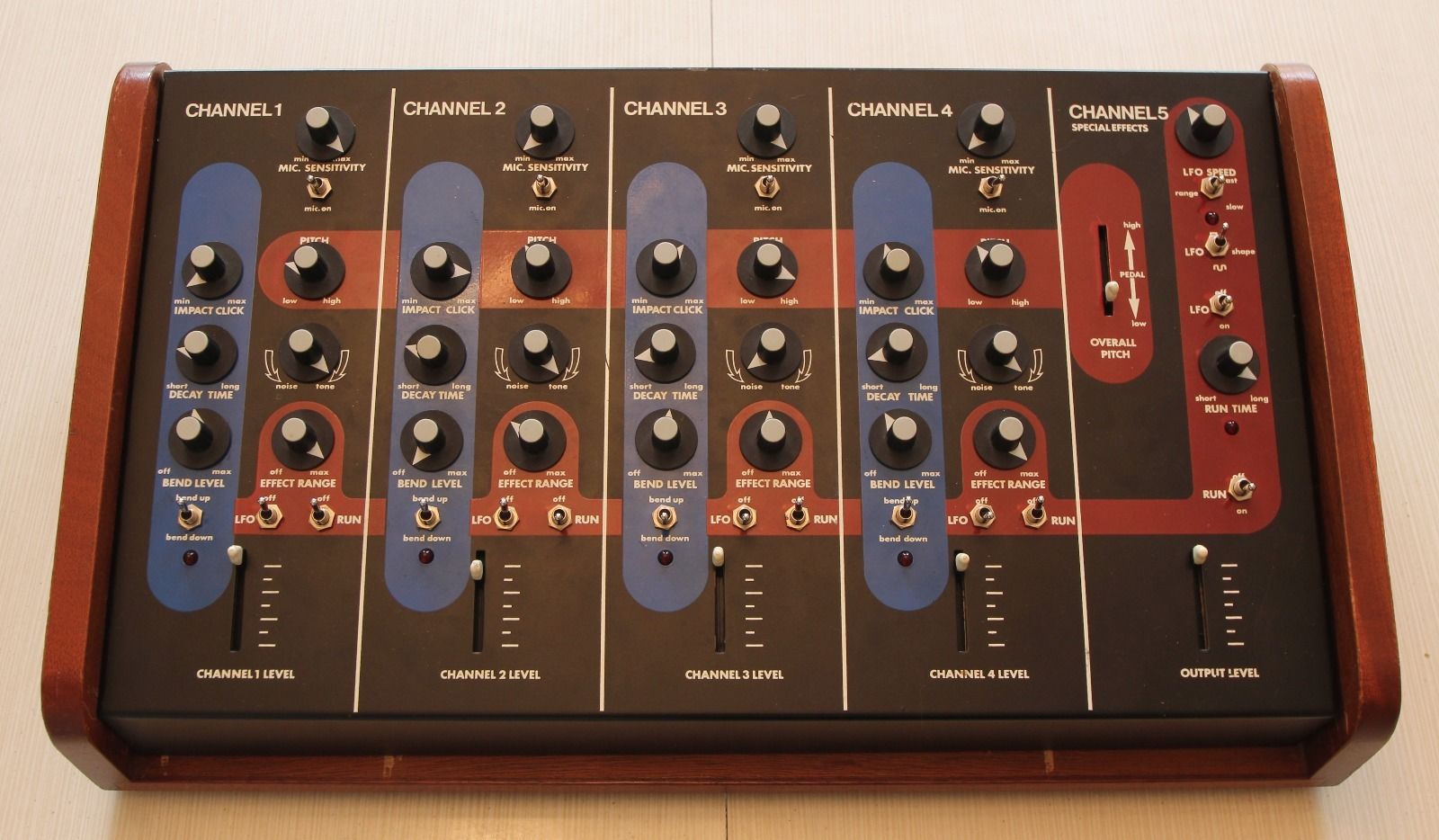 MATRIXSYNTH Simmons SDS 3 Analog Drum Brain and Pads