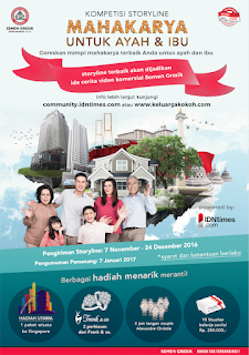 Kompetisi Storyline "Maha karya untuk Ayah & Ibu" Kompetisi Storyline "Maha karya untuk Ayah & Ibu"