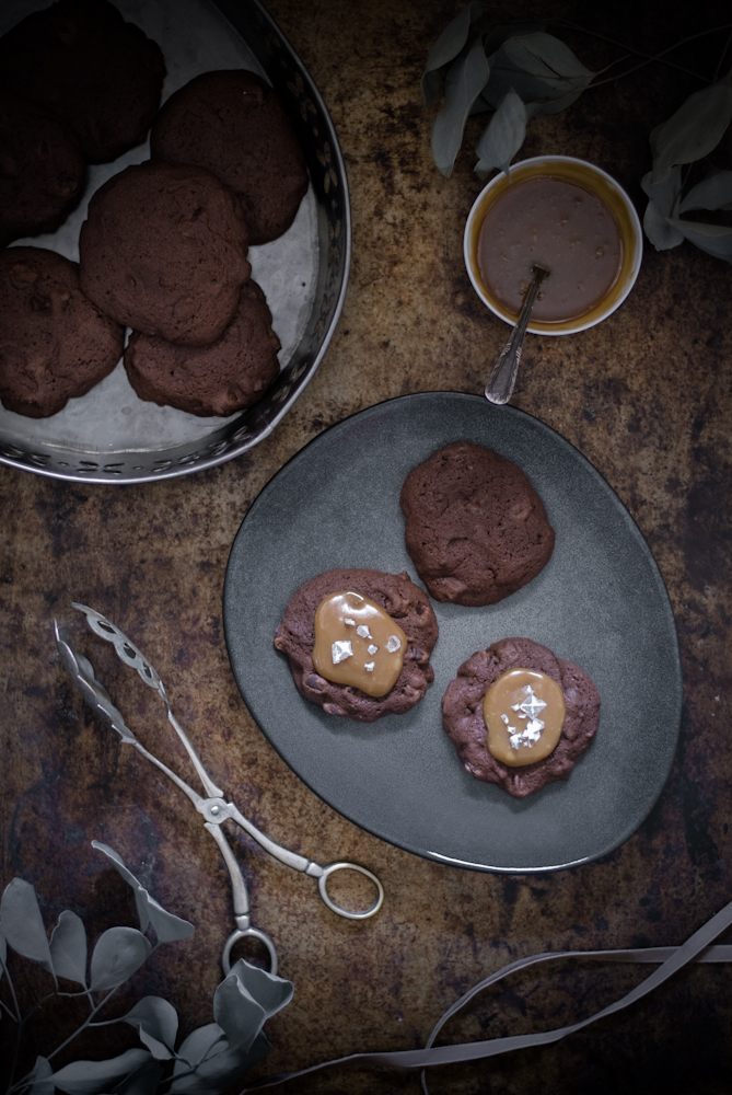 chocolate-salted-caramel-cookies-galletas-chocolate-caramelo-salado-dulces-bocados