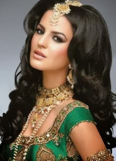 Long Wedding Hair Styles}