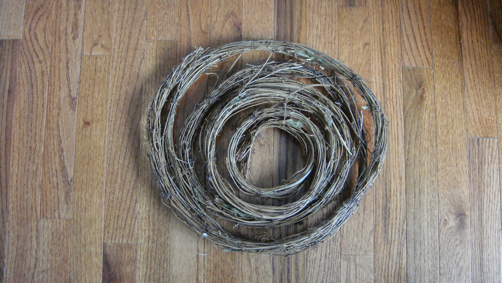 Purple Hues and Me Grapevine Garland Pumpkin Wreath