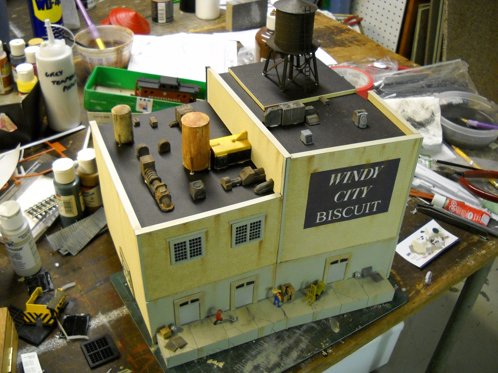 How to scratch build an HO scale building