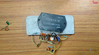 STK4141 ic audio amplifier