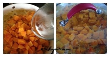 Vegan Butternut Squash/ Pumpkin Coconut Curry ~ Kaddu ki sabzi ...