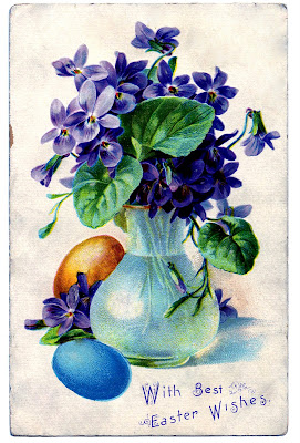 11 Easter Vintage Clip Art Graphics