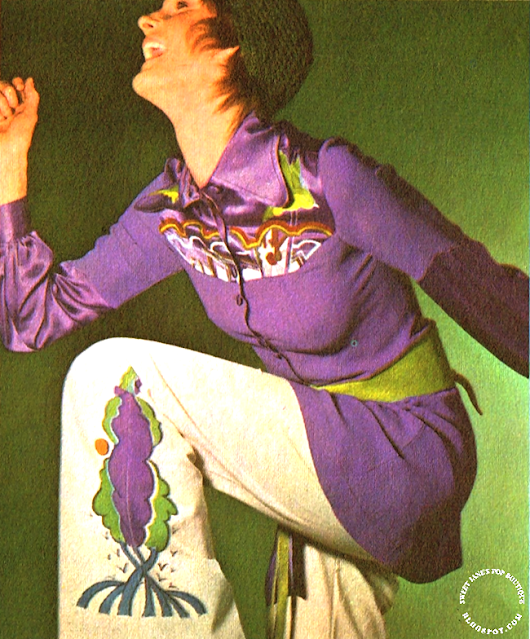 The Sweet Jane blog: The Picture of Fashion ┃Richard Evans ┃Daisy Roots (1972)