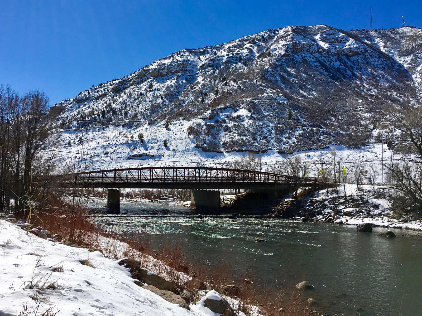 Impression Evergreen Rio de las Animas River of Lost Souls