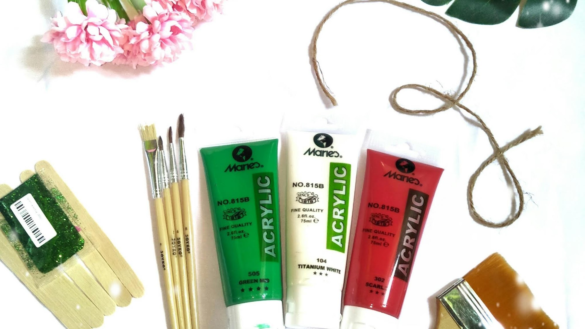 Review: Unboxing DIY Supplies #1 @artpediashop