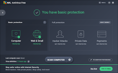 AVG AntiVirus For PC Windows 10, 8 And 7 Laptop Free Download