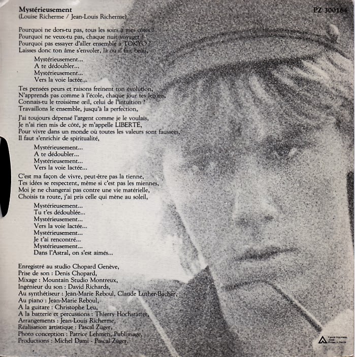Pascal Zuger Mysterieusement Pascal Zuger Mysterieusement