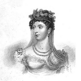 Princess Charlotte  from Huish's Memoirs of her late  royal highness Charlotte Augusta (1818)