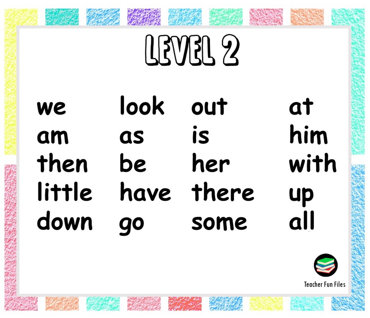 Basic Sight Word. Level fun