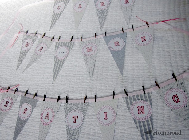 Wedding Project ~ Pennants