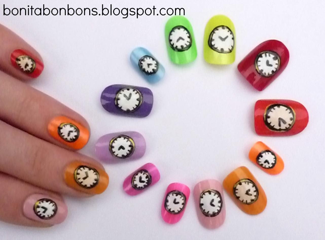 Clock nails get PAINTED