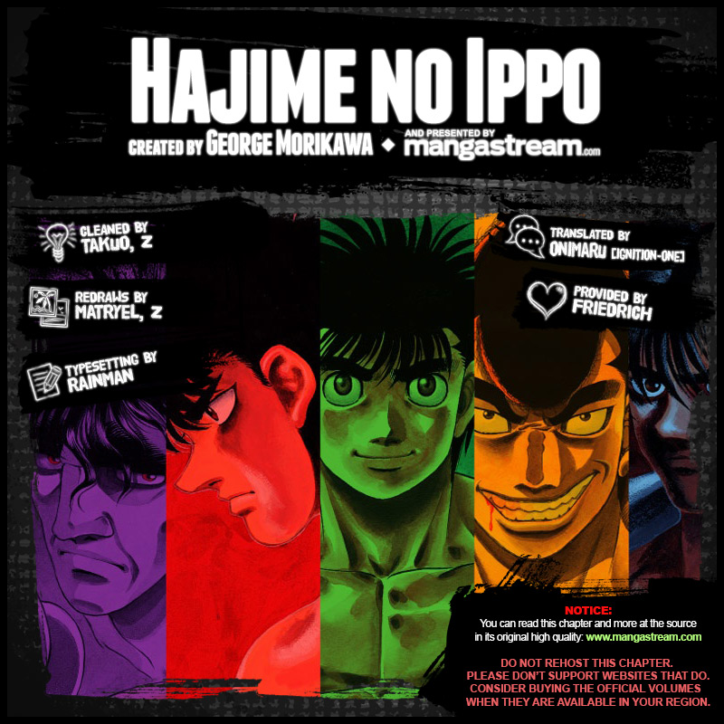 Hajime No Ippo 1168 En