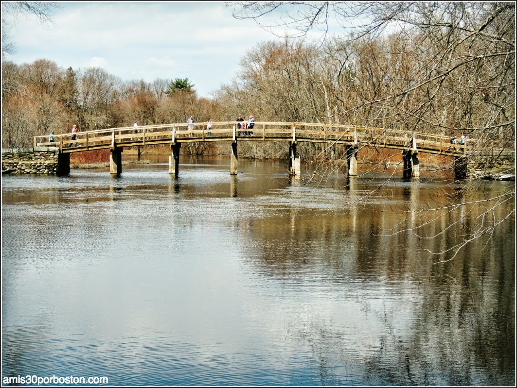 Patriots´ Day en Concord: North Bridge