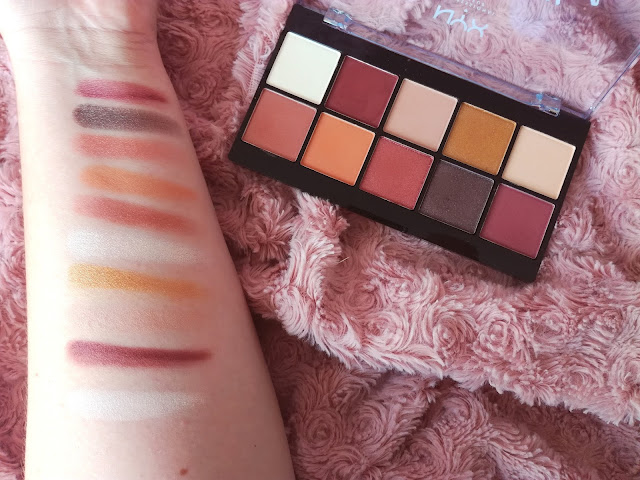 Les palettes Perfect Filter de NYX (+ Dupe Naked Heat Urban Decay) Rustic antique