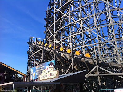 Roar roller coaster rollercoaster Six Flags Discovery Kingdom