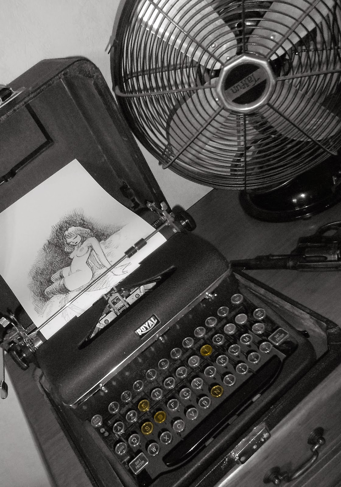 les dessins de Denis Verlaine La petite nouvelle