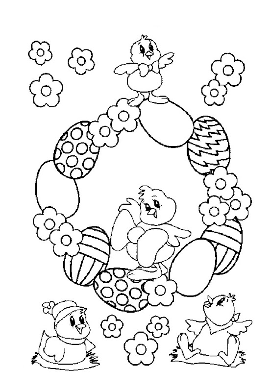 Easter Coloring Pictures for Kids title=