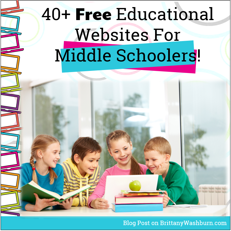 Technology Teaching Resources With Brittany Washburn 40 Free Educational Websites For Middle Schoolers,Vegetarian Chinese Food Veg