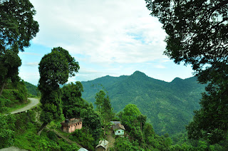 View from Kaluk - Rinchenpong, West Sikkim