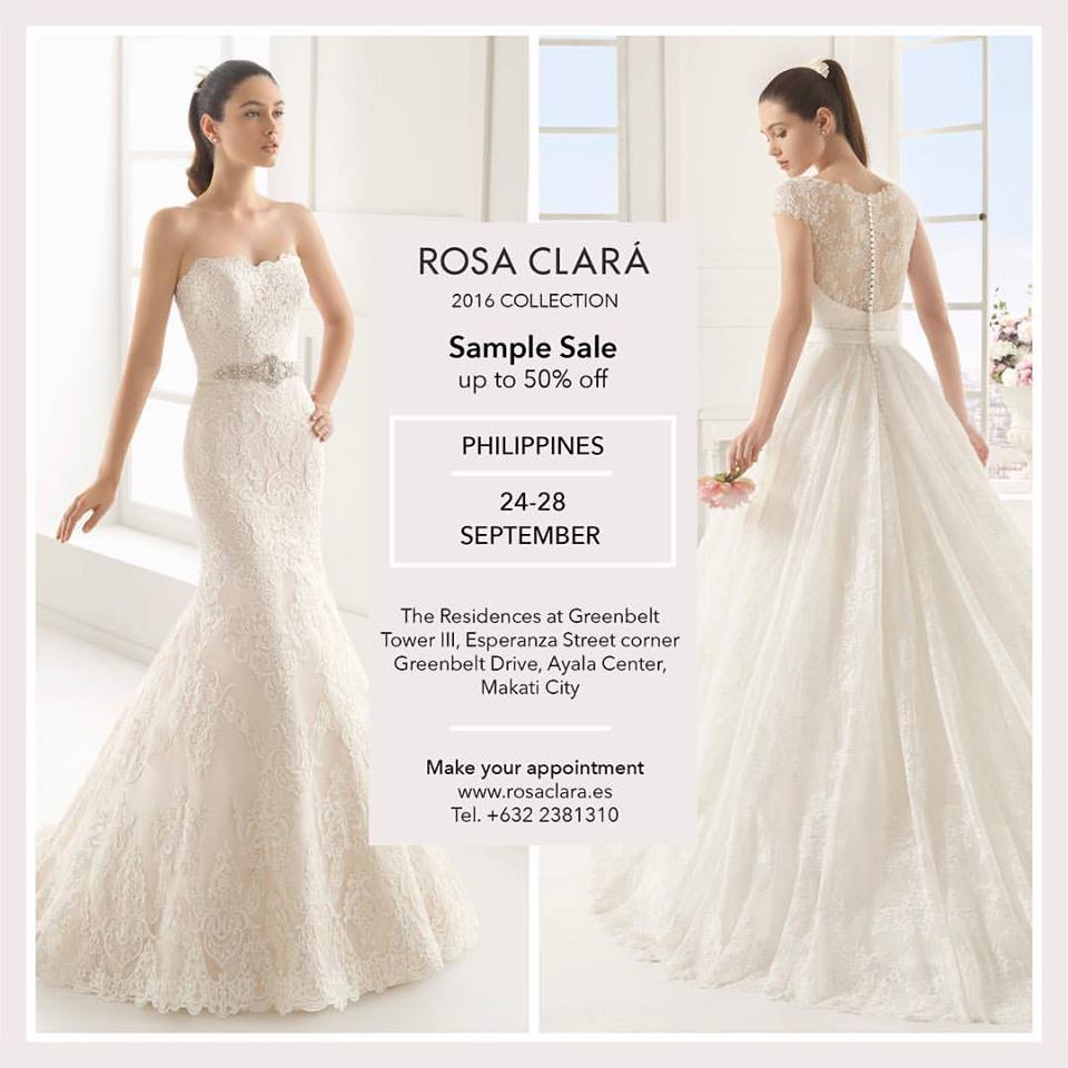 rosa clara sample sale
