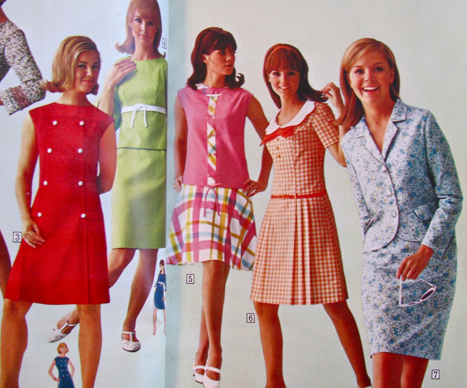 1967 Mod Fashions | Lydia's Post