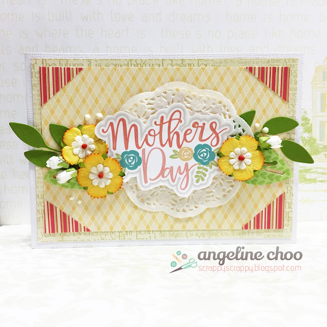 ScrappyScrappy: Mother's Day card #scrappyscrappy #mothersday #card
