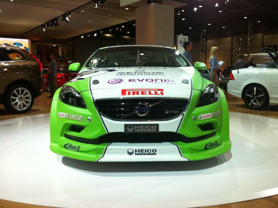 Volvo V40 biodiesel racecar by Heico Sportiv Car Tuning Styling