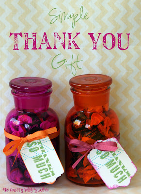 Simple Thank You Gift Tutorial Teacher Appreciation Gift Tutorial