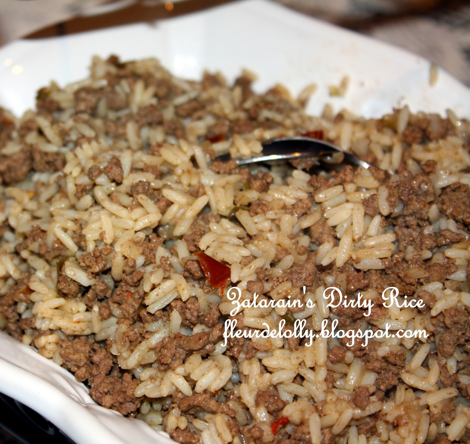Fleur de Lolly Zatarain's Dirty Rice and Chicken Jambalaya