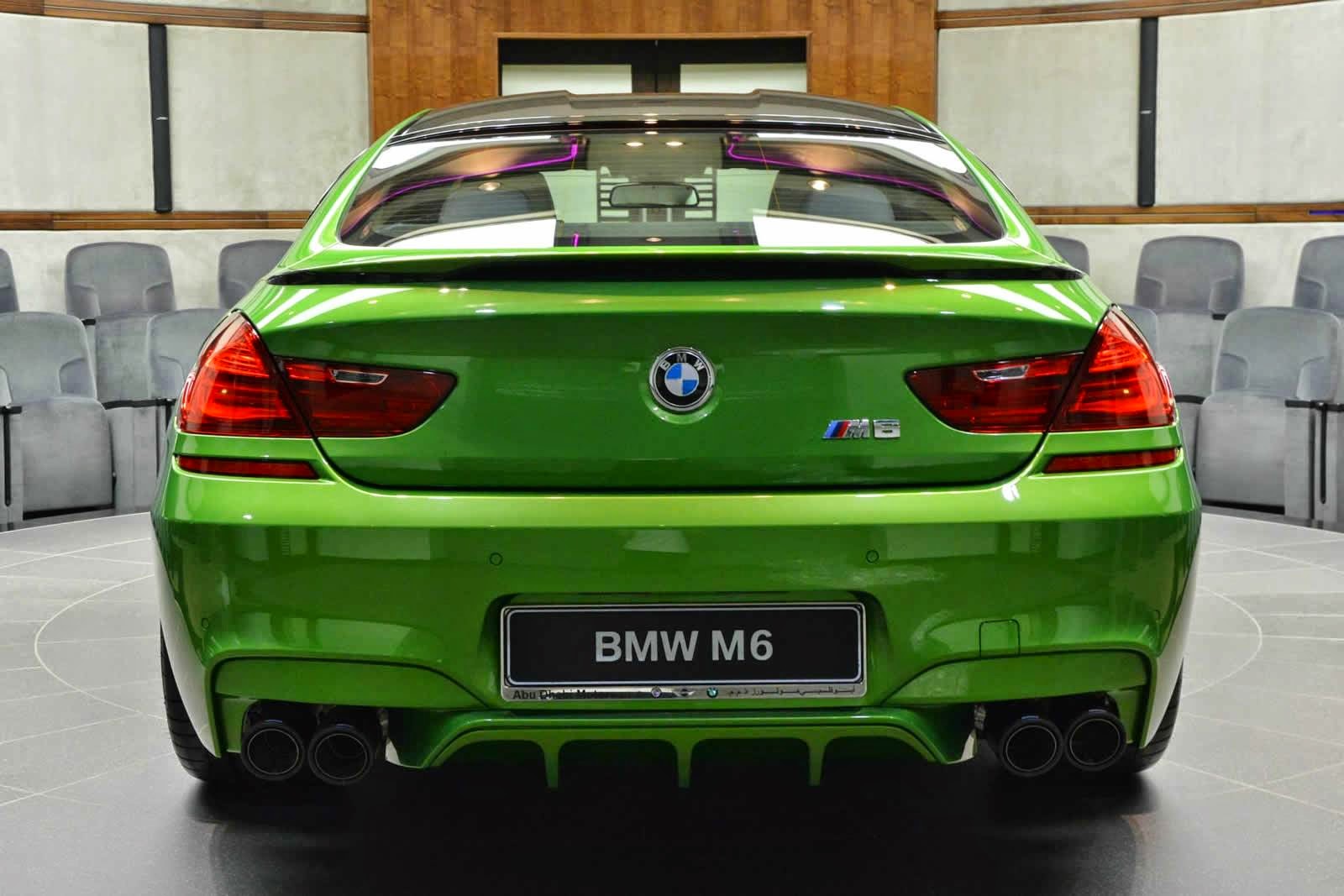 BMW 4 Coupe Green