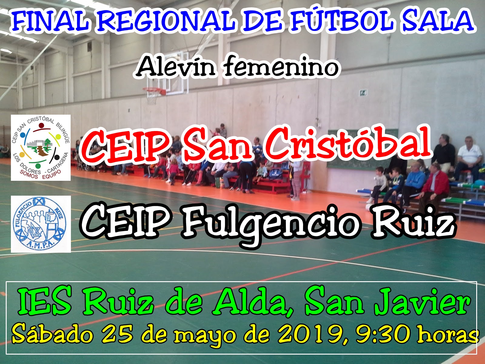 EDUCACIÓN FÍSICA: Final regional de fútbol sala.