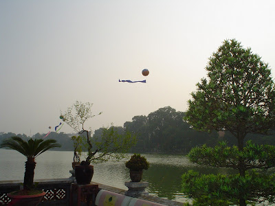 Pagoda Lake Hoan Kiem, Hanoi, Vietnam