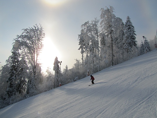 Stacja narciarska "Soszów" w Wiśle.